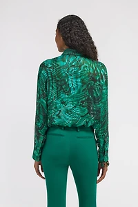 Malachite print Blouse