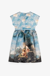 Wild Leda-Print Dress