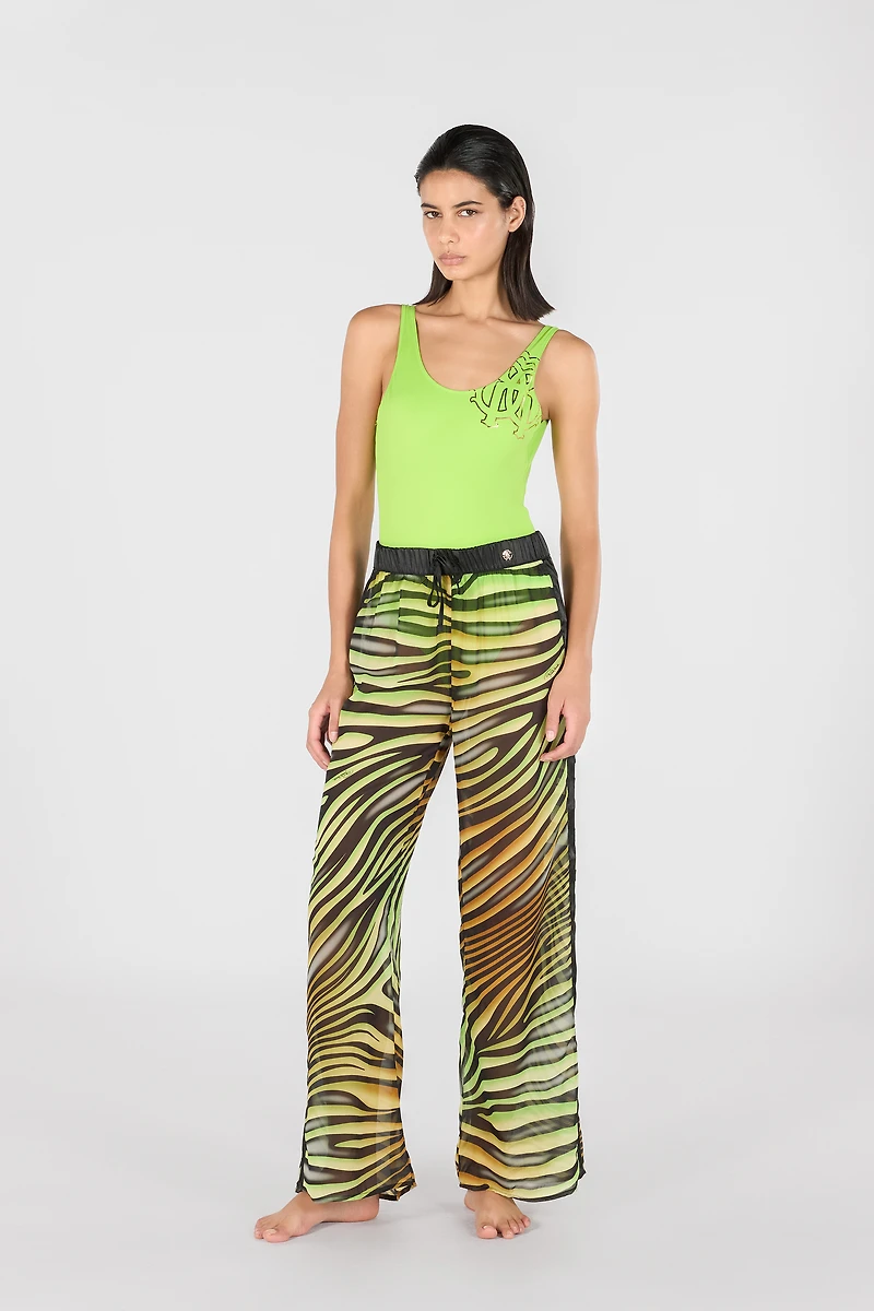 RC Monogram-Print Swimsuit