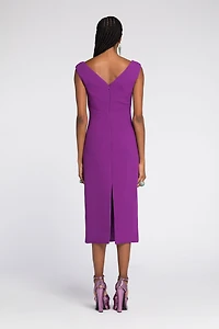 Mirror Snake Wool Dress