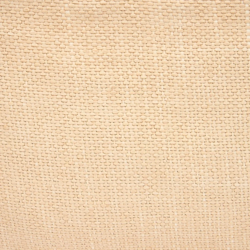 Large Raffia-Effect Shoulder Bag