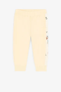 Jaguar And Flower-Print Cotton Sweatpants