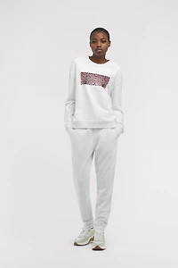 Sweatshirt with signature