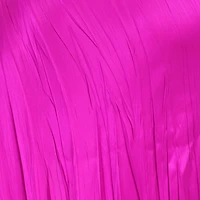 Crinkled Silk Long Dress
