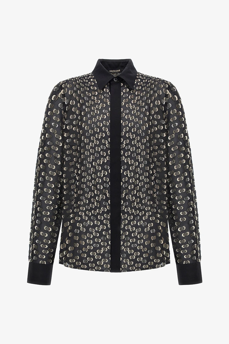 Fil coupé lurex shirt