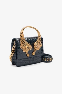 Crocodile-Print Roar Bag