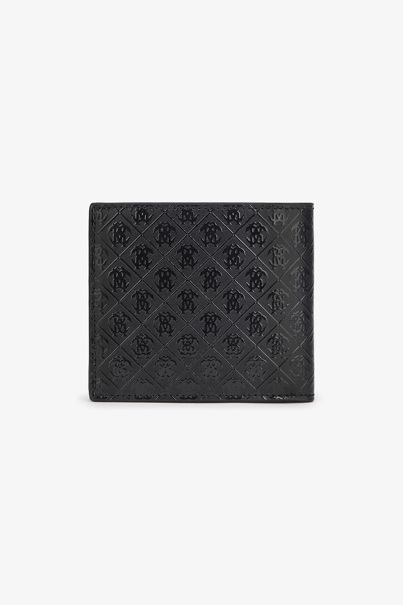 Bi-Fold Wallet With Mirror Snake Monogram