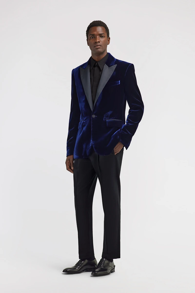 Velvet Smoking Jacket