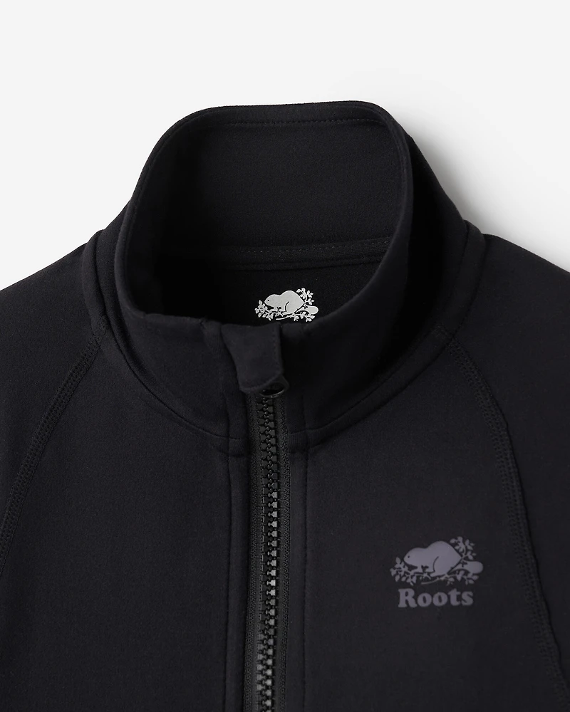 Girls Active Fitted Track Jacket