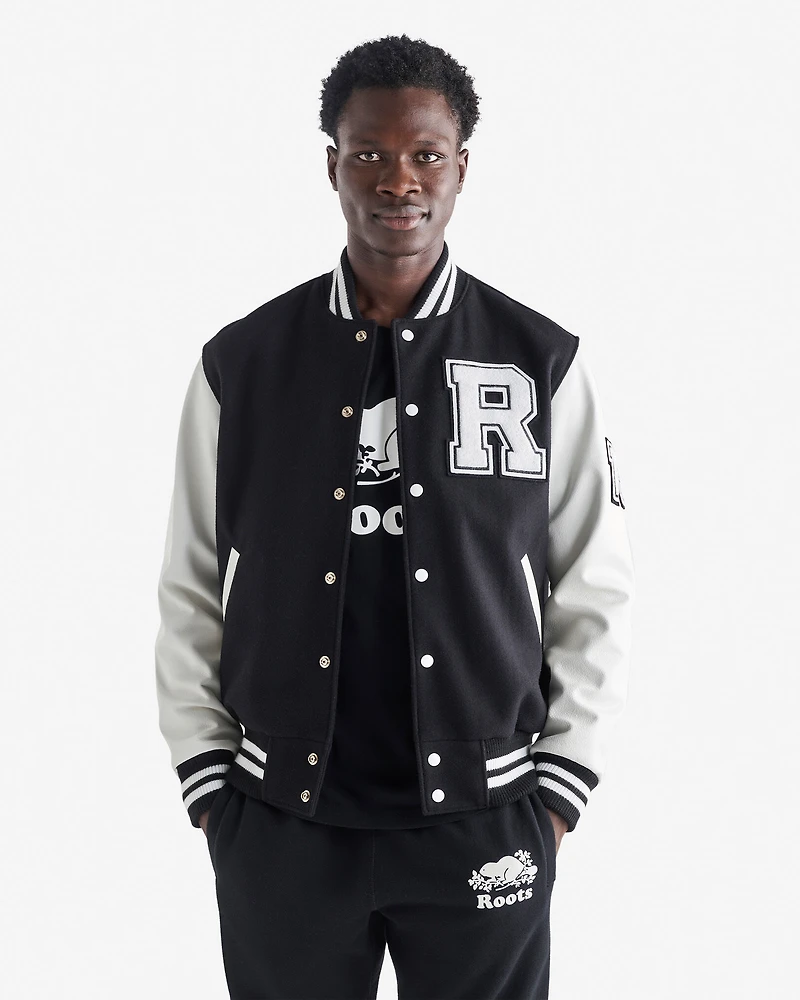 Mens Vintage Varsity Jacket