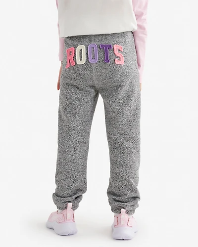 Pantalon original en molleton de coton bio Roots pour tout-petits