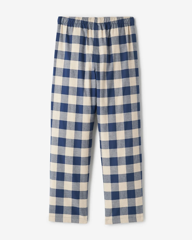 Mens Park Plaid Pajama Pant