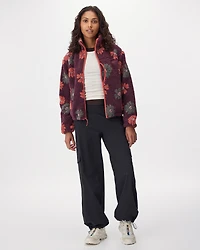 Blouson floral en mouton Alta