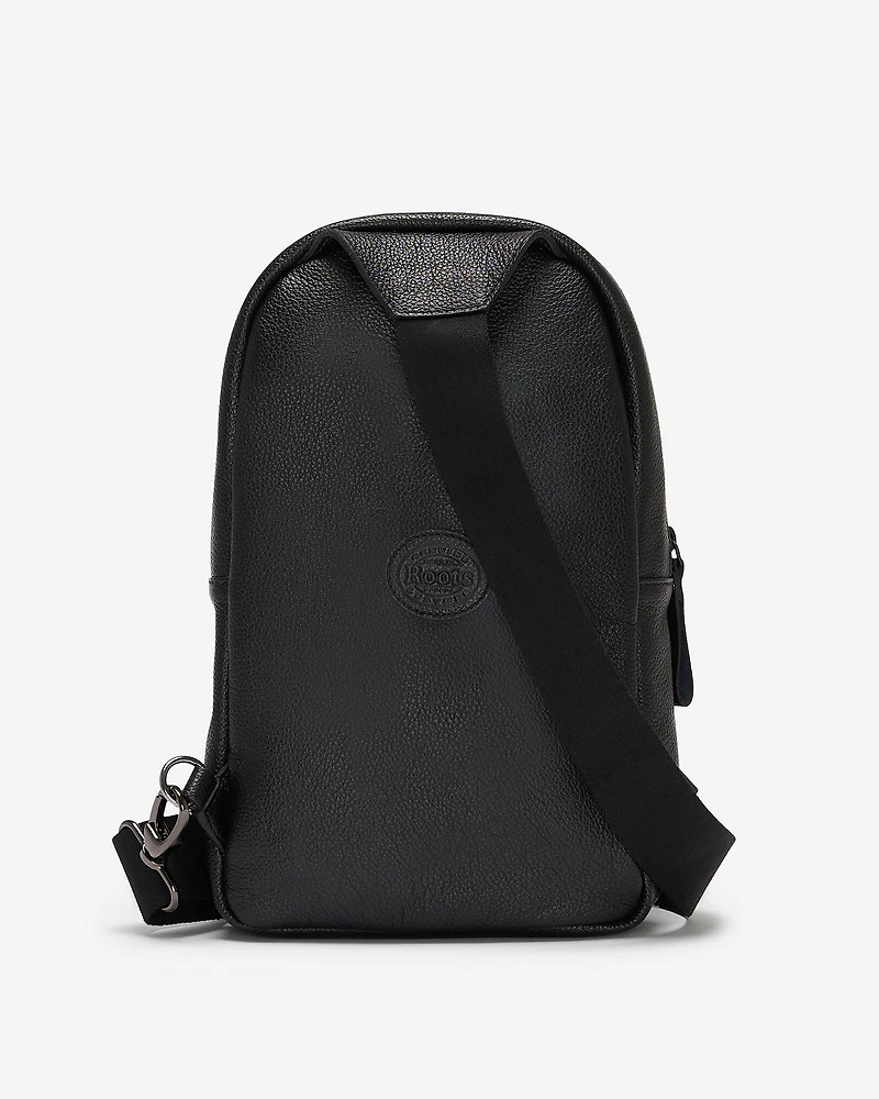Grand sac à bandoulière Trinité en cuir Cervino