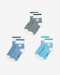 Kids Cabin Maple Sock 3 Pack