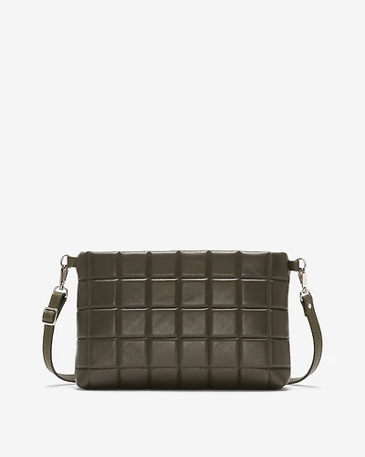 Square Puff Clutch Crossbody