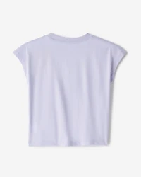 Girls Sleeveless Boxy T-Shirt