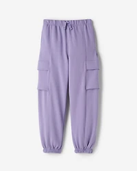 Pantalon en molleton douillet à poches cargo Cooper pour enfants