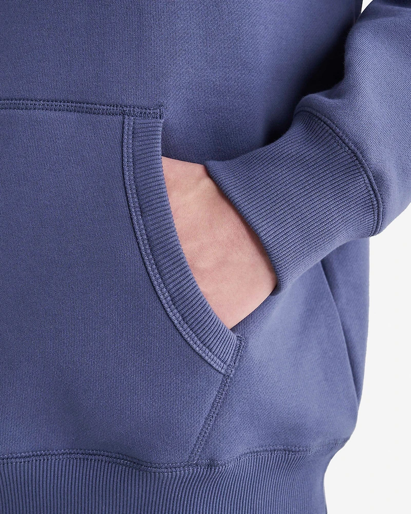 Chandail kangourou original à capuchon en coton bio