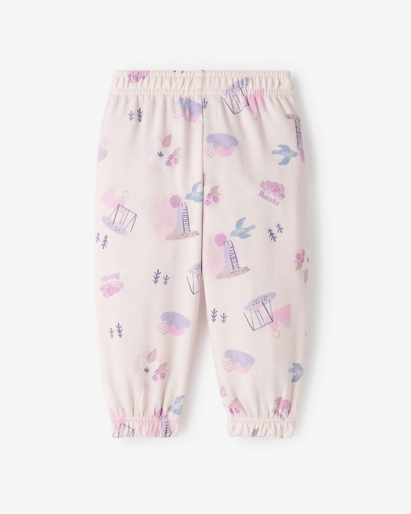 Pantalon en molleton Terrain de jeu de la nature pour bébés