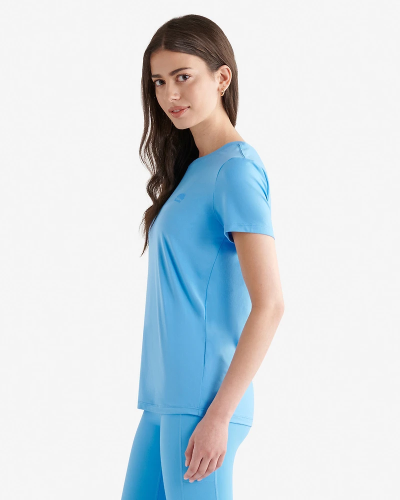 Renew Knit Short Sleeve Top