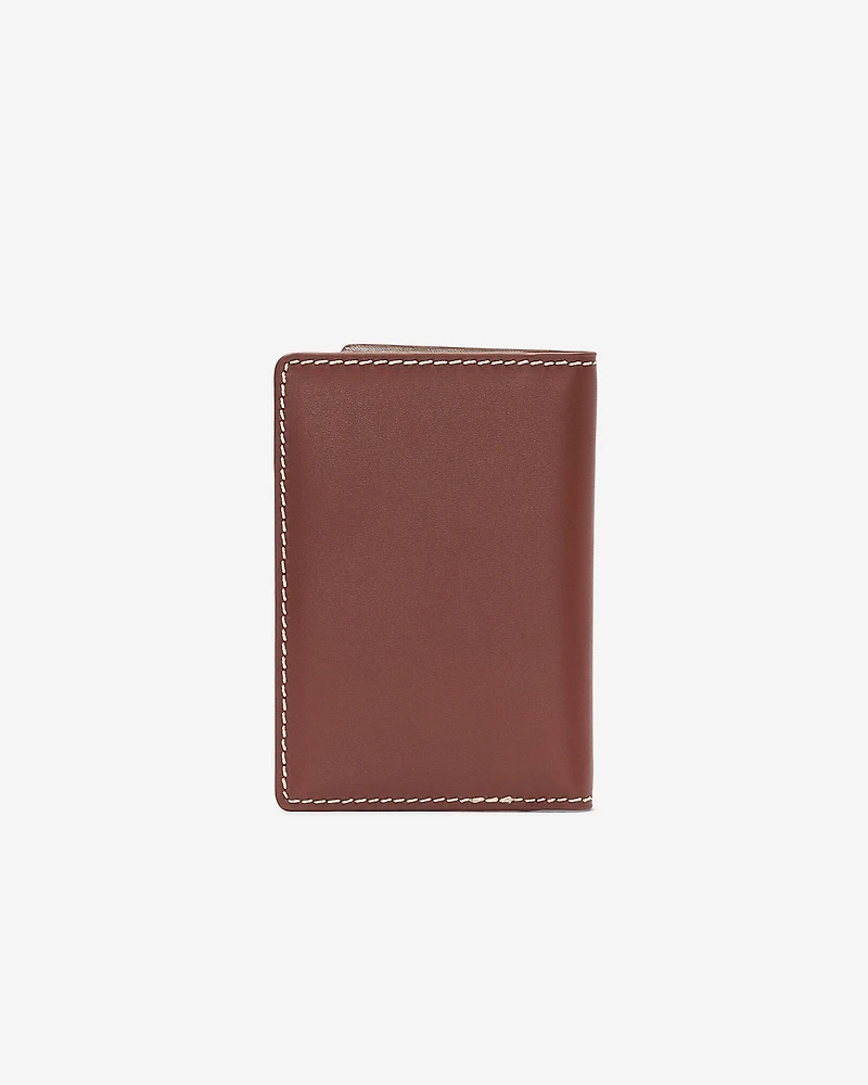 Étui pour passeport en cuir Oxford