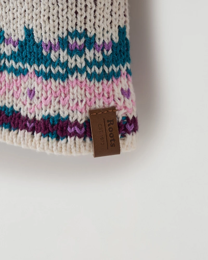Robe Fair Isle pour fille