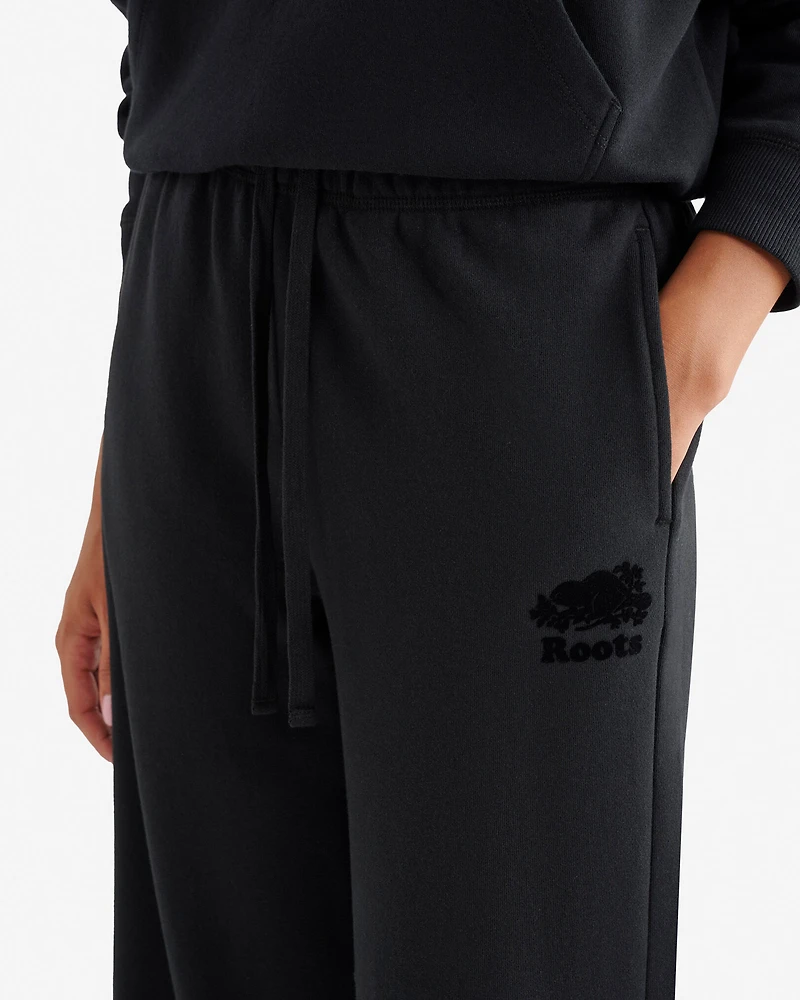 Organic Cooper Wide Leg Sweatpant