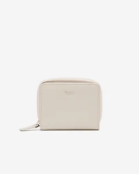 Petite pochette à glissière en cuir Cervino