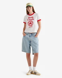 T-shirt aux bordures contrastantes Athlétisme nordique