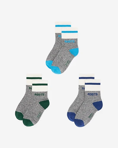 Kid Cabin Ankle Sock 3 Pack