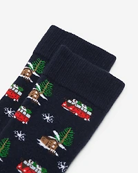 Adult Holiday Crew Sock