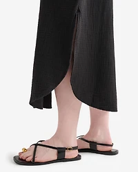 Isla Cotton Gauze Shirt Dress
