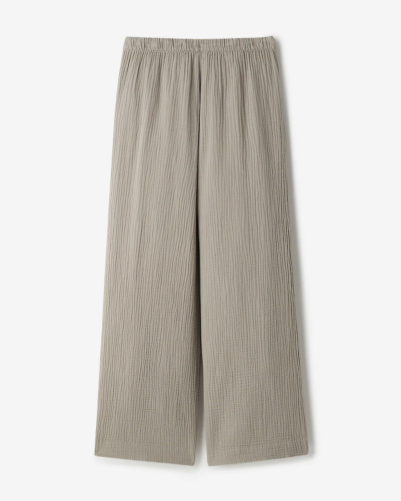 Isla Cotton Wide Leg Pant