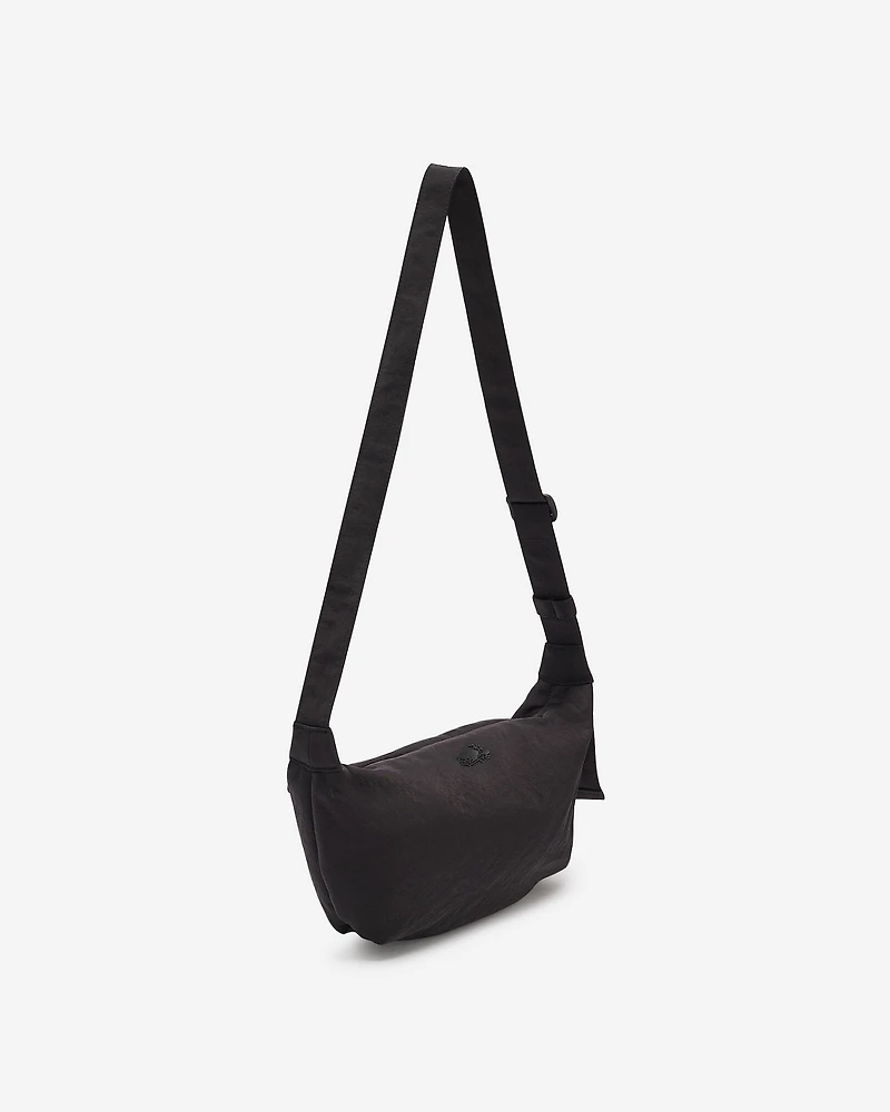 Nylon Medium Crescent Bag