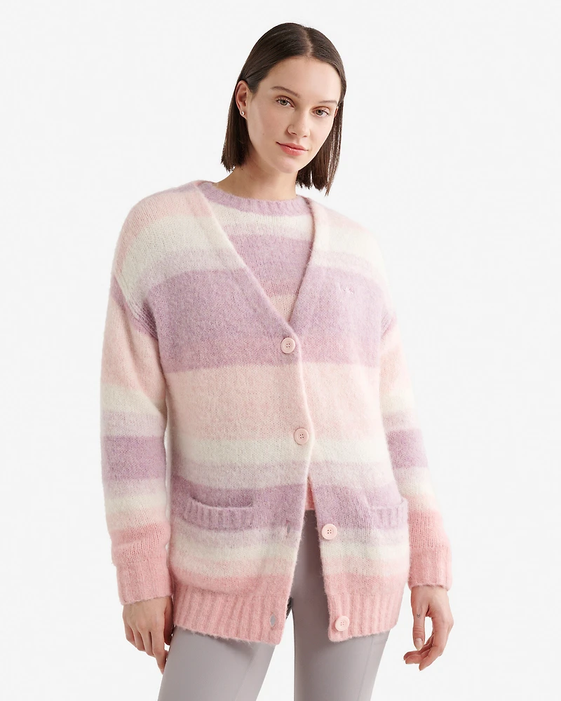 Cardigan en laine d'alpaga Aurora