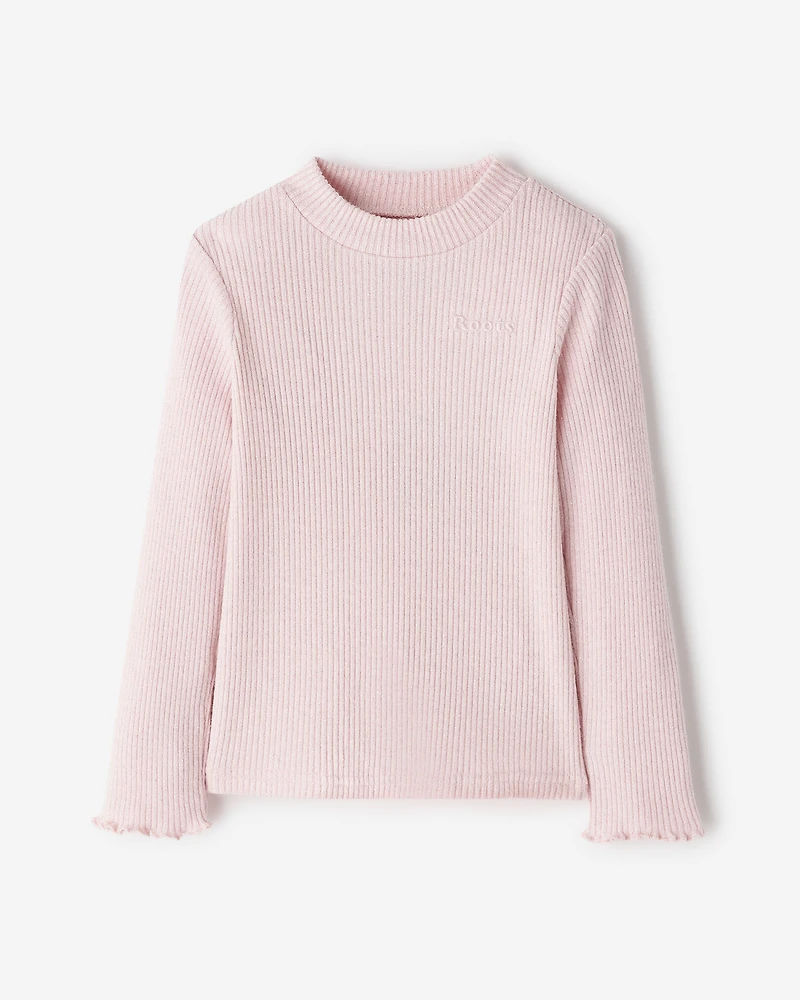 Toddler Girls Cooper Sparkle Rib T-Shirt