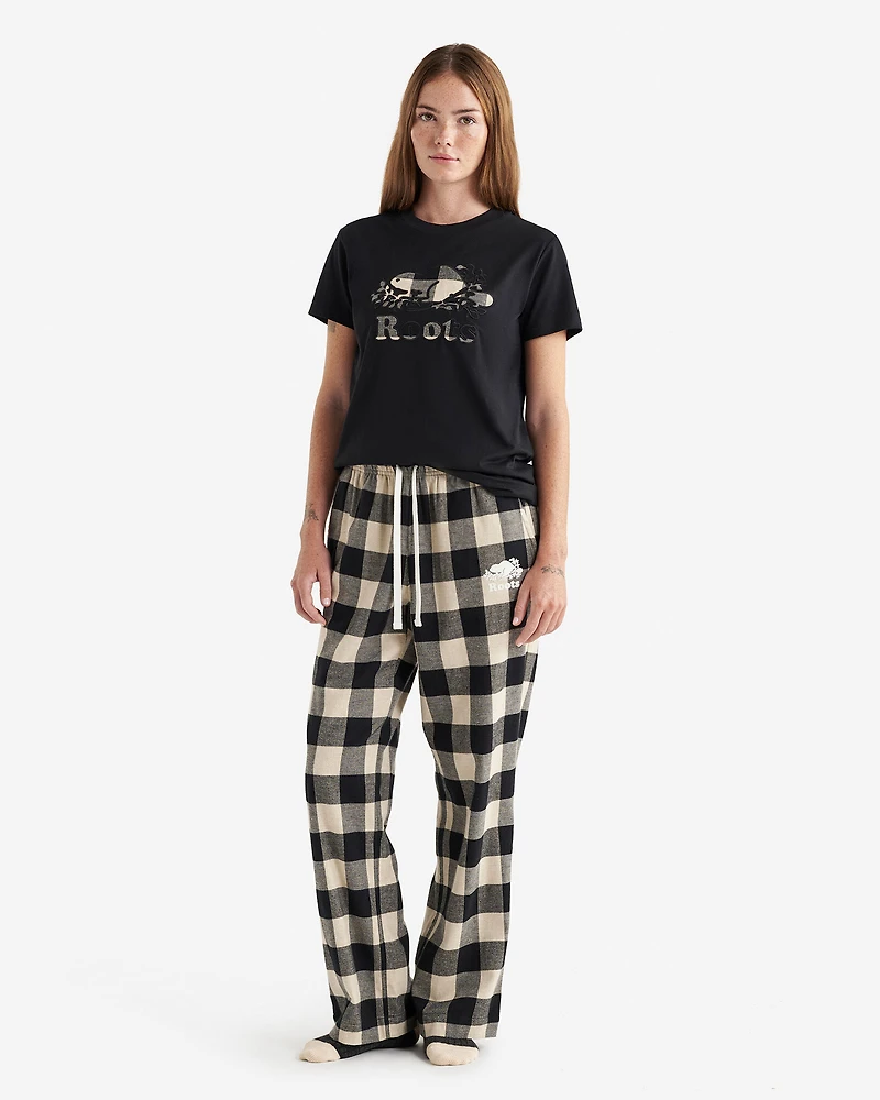 Womens Cooper Plaid T-Shirt