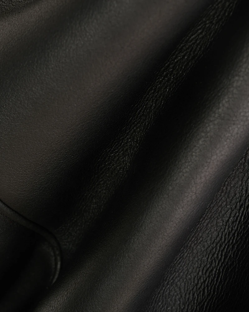 Shearling Varsity Jacket