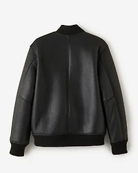 Shearling Varsity Jacket
