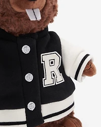 Castor en peluche Blouson universitaire