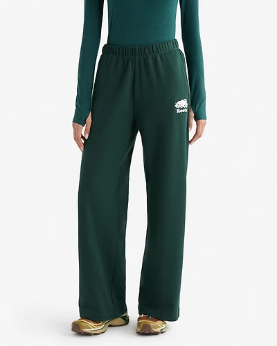 Organic Cooper Wide Leg Sweatpant