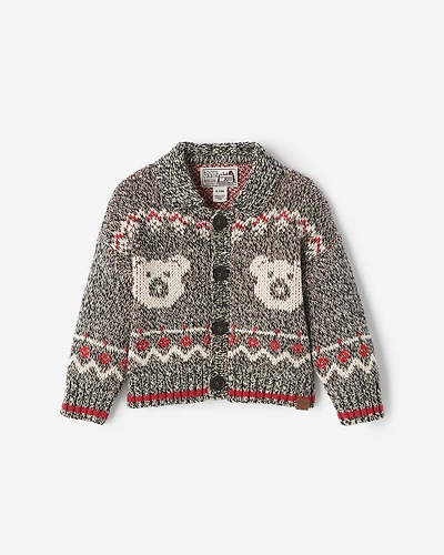 Baby Cabin Fair Isle Cardigan