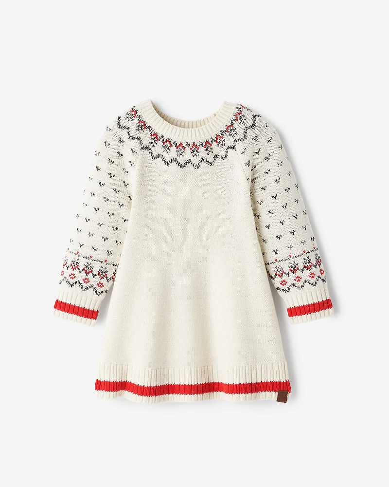 Robe Fair Isle Cabane pour bébés
