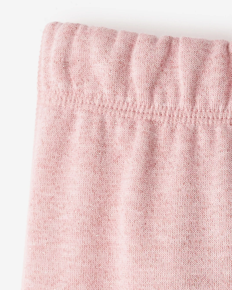 Pantalon original en molleton scintillant pour bébés