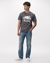 T-shirt Cooper le castor en coton bio pour homme