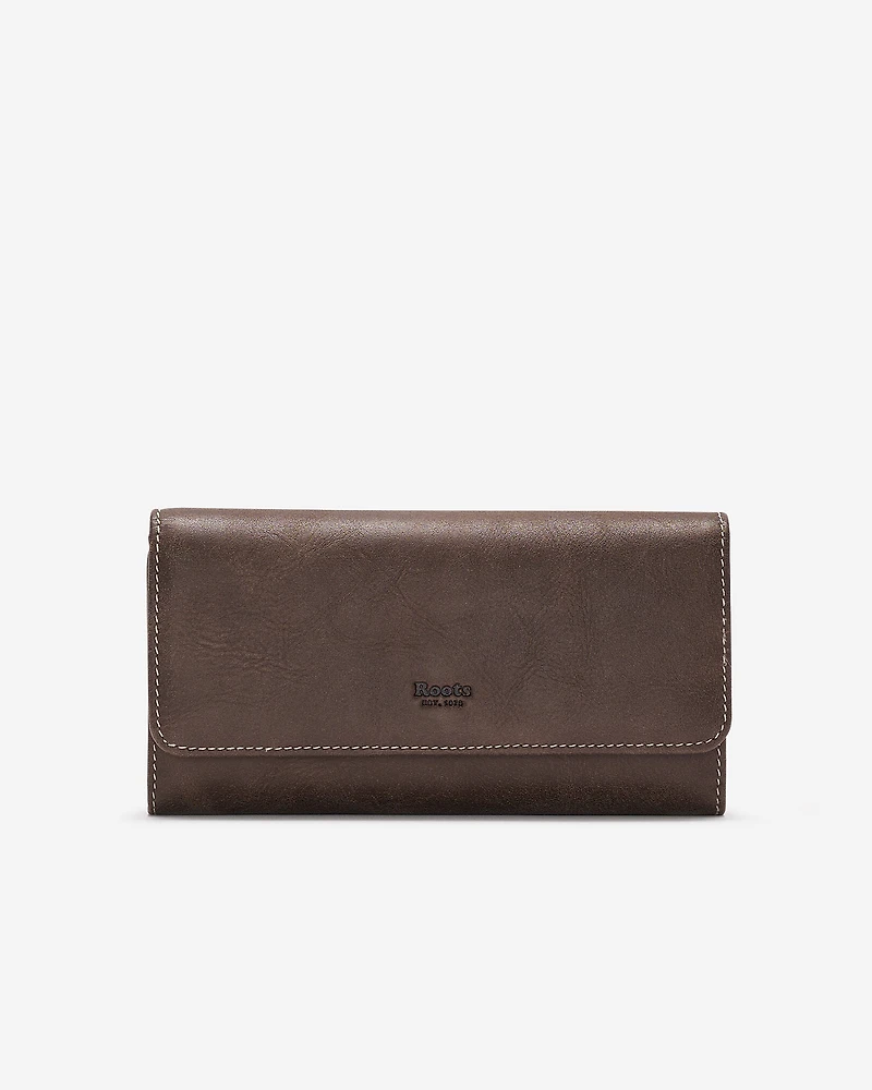 Grande pochette en cuir Tribe