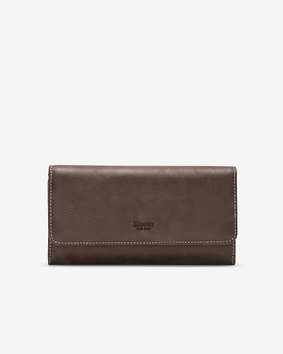 Grande pochette en cuir Tribe