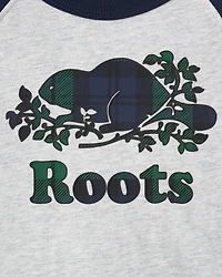 Toddler Plaid Baseball T-Shirt