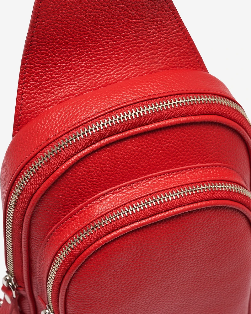 Sac à bandoulière Trinité en cuir Cervino